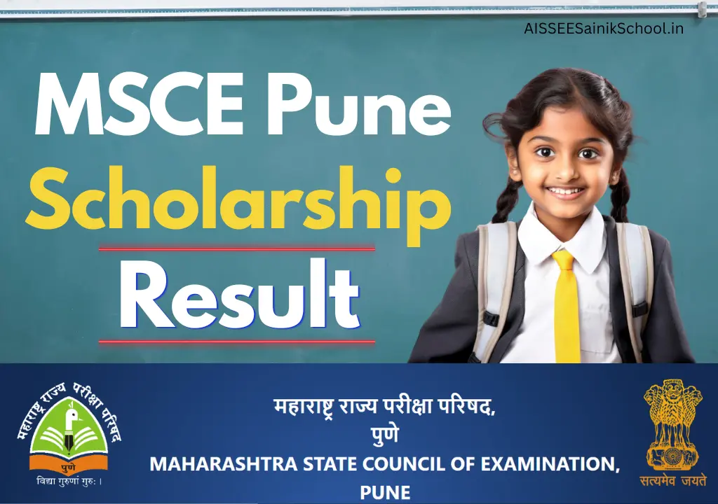 MSCE Pune Scholarship Result 2026 Check for PUP PSS Scholarship Result