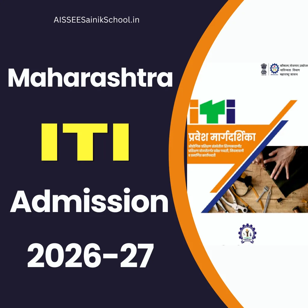 DVET Maharashtra ITI Admission 2026 Apply Online