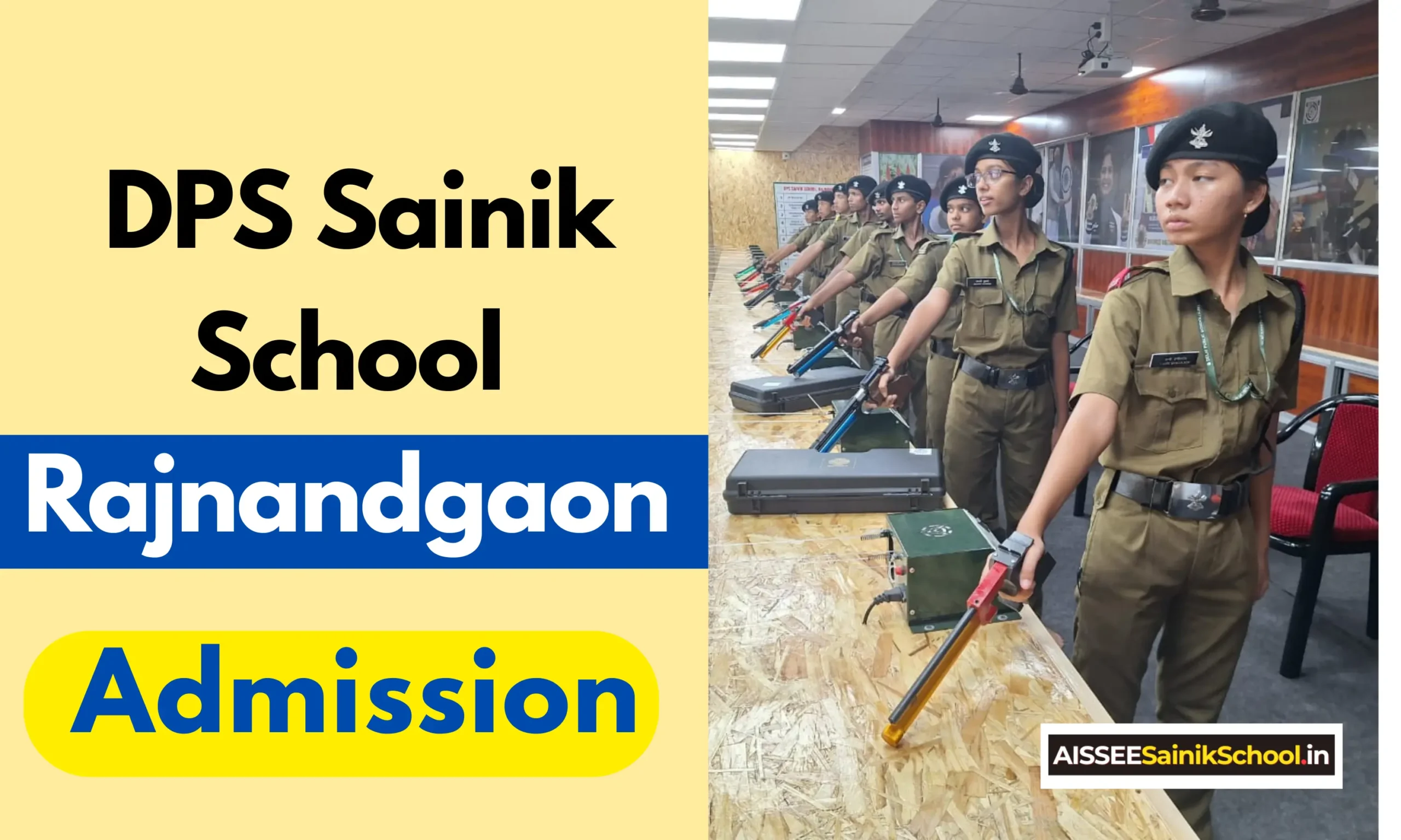 DPS Sainik School Rajnandgaon Admission 2027-28